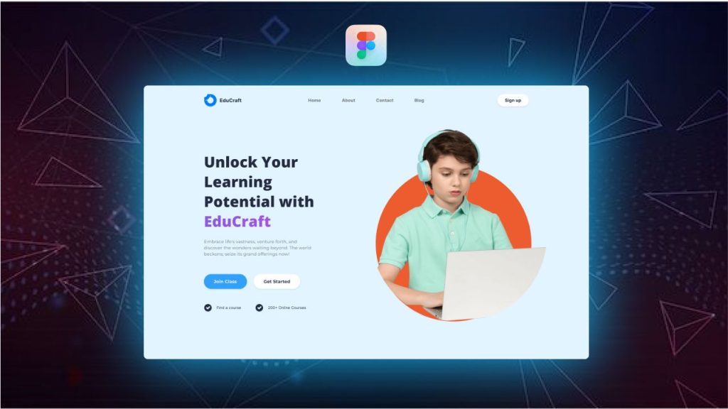 Step-by-Step Figma Tutorial: Design Your E-learning Header - Captain Design