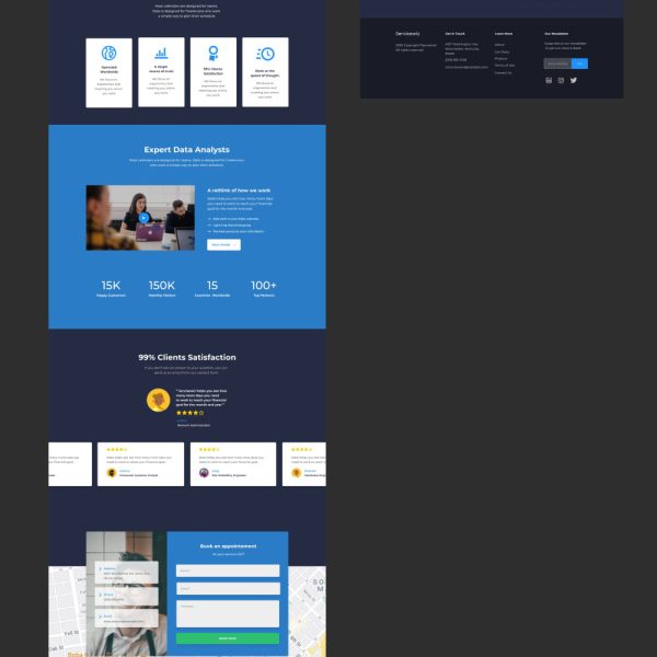 Figma Service Servicewiz - Figma Service Template - Captain Design