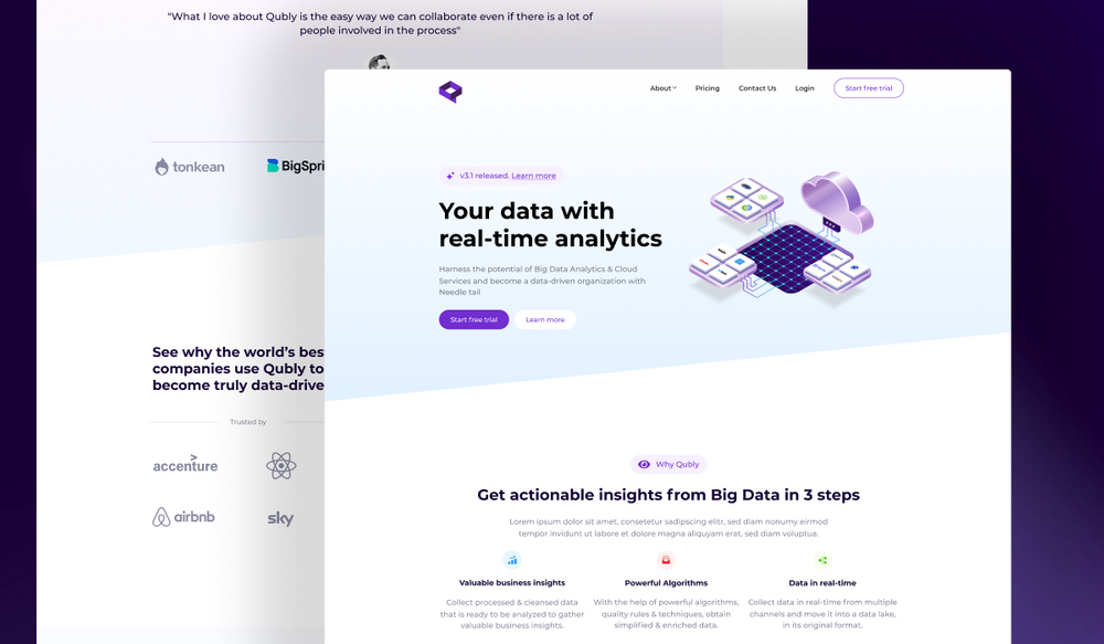 45 Best Figma Landing Page Templates in 2022 (Free) - Captain Design