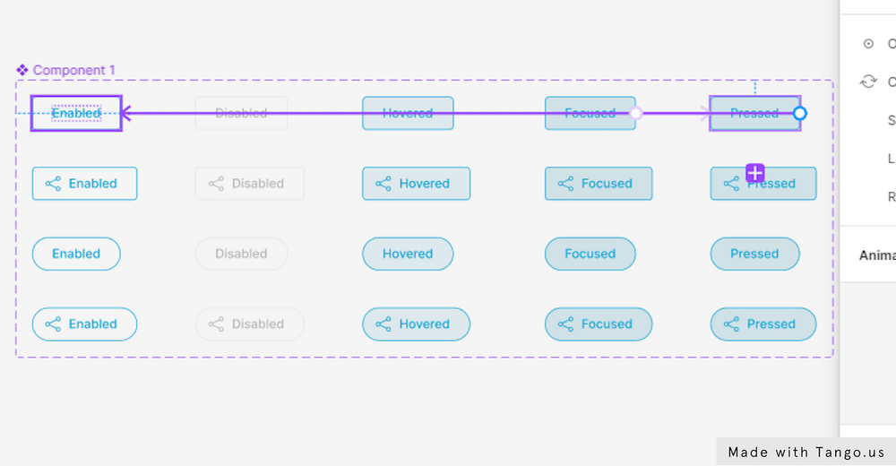 How to design outlined buttons - Figma Tutorial - Captain Design